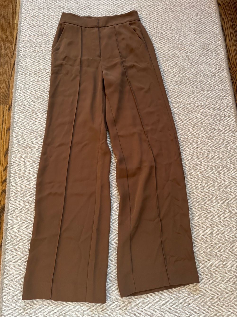 NWT Veronica Beard Edina Deep Ochre Trousers | Size 2 - Picture 4 of 8